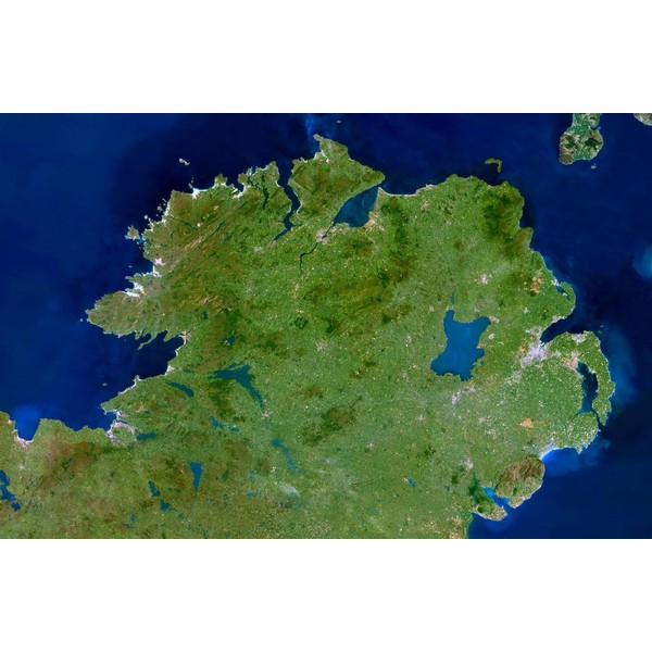 Planet Observer Mapa regionalna - Region Ulster