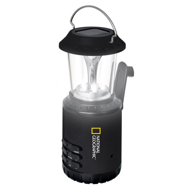 National Geographic Lampa do pracy Solar Camping Laterne mit Radio