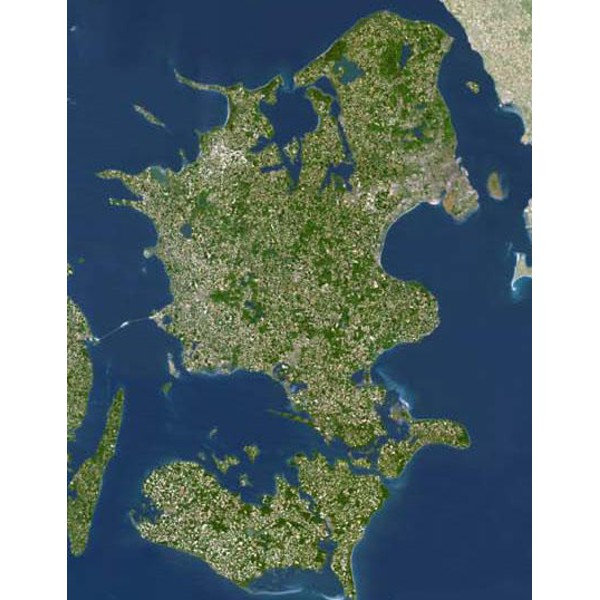 Planet Observer Regional-Karte Region Sjælland und Lolland-Falster
