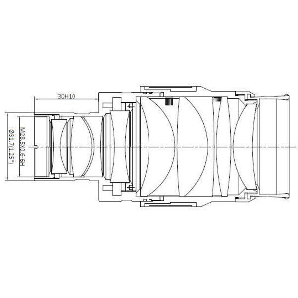 APM Okular HI-FW 12.5mm 84° 1,25"