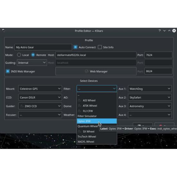 Ikarus Technologies StellarMate Astrofotografie Computer