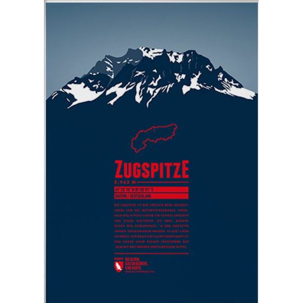 Marmota Maps Plakaty Zugspitze