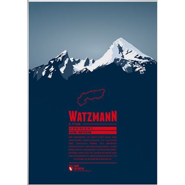 Marmota Maps Plakaty Watzmann