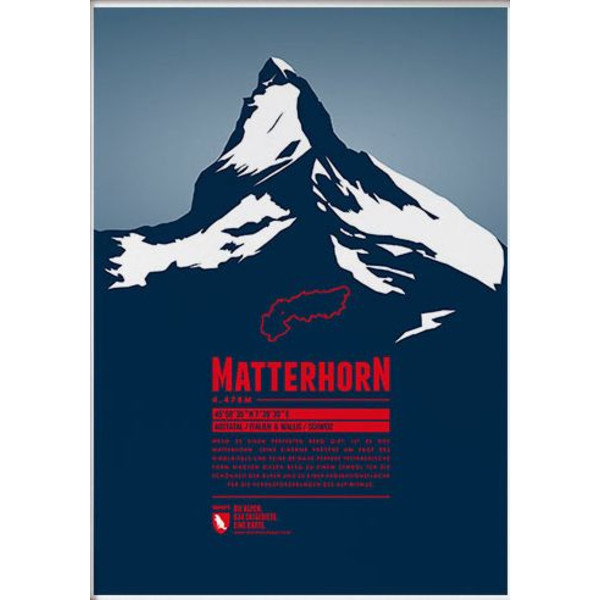 Marmota Maps Plakaty Matterhorn