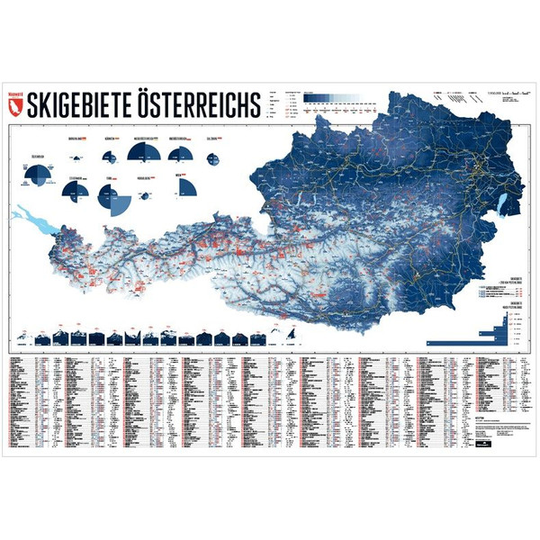 Marmota Maps Mapa Ośrodki narciarskie w Austrii