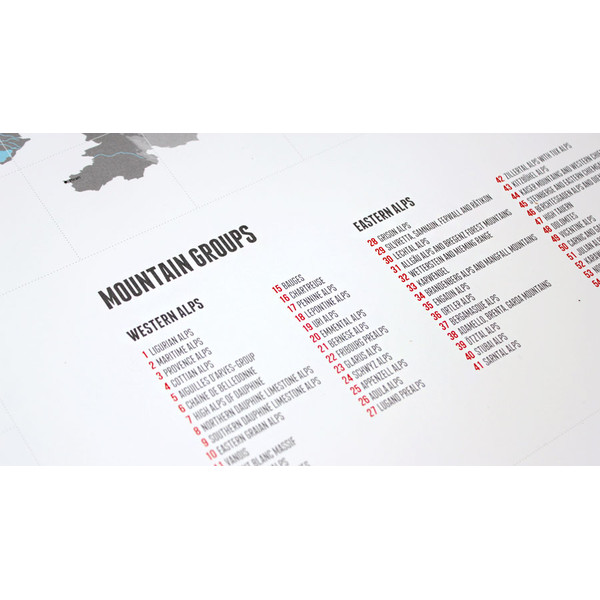 Marmota Maps Mapa regionalna Mapping Out the Alps (Englisch)