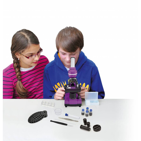 Bresser Junior Mikroskop Biolux SEL violet