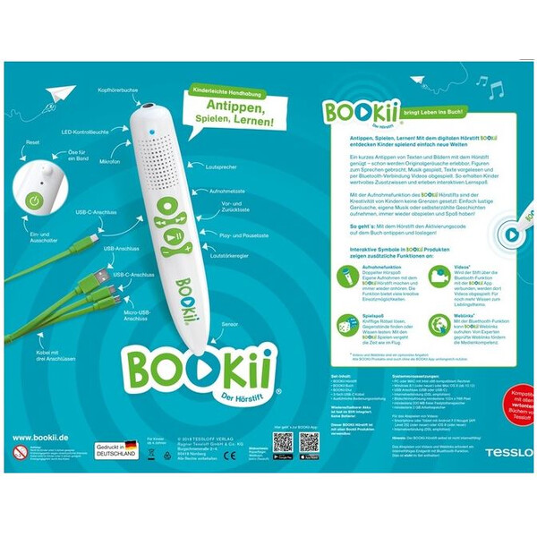 Tessloff-Verlag BOOKii Starter-Set Heimische Vögel