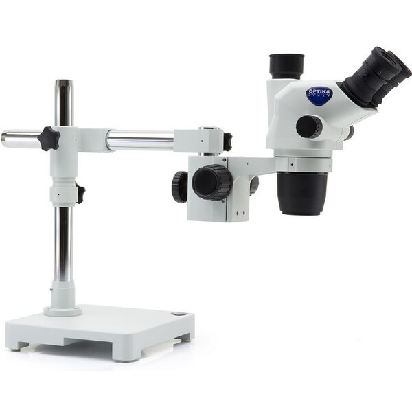 Optika Mikroskop stereoskopowy zoom SZO-8 trino, 6.7-45x, überhängend, ohne Beleuchtung