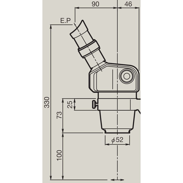 Nikon Stereo Zoomkörper SMZ-460, bino, 0.7x-3x, 60°