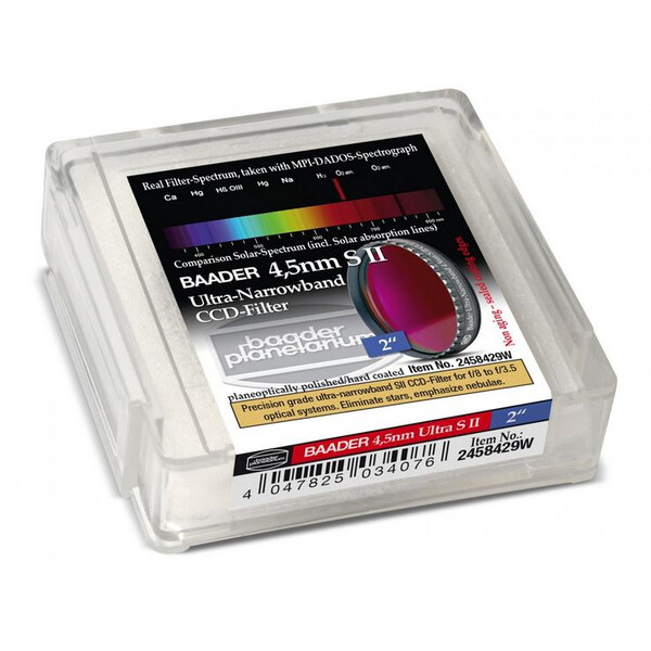 Baader Ultra-Narrowband 4.5nm S II Filtry 2"