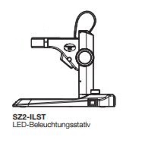 Evident Olympus Statyw oświetleniowy SZ2-ILST-8 światła LED padającego i przechodzącego.