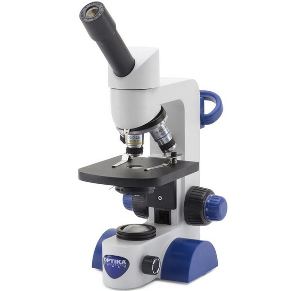 Optika Mikroskop B-61, mono, 40-400x, LED, akumulator