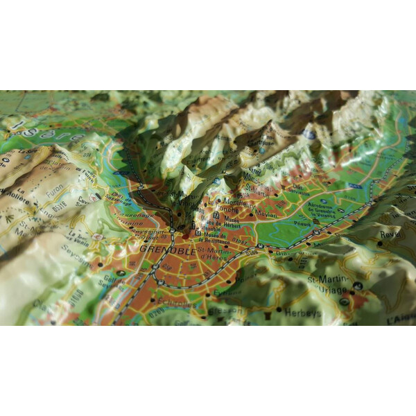 3Dmap Mapa regionalna Vercors-Chartreuse