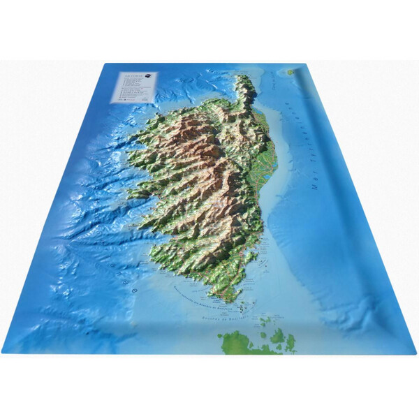 3Dmap Mapa regionalna La Corse