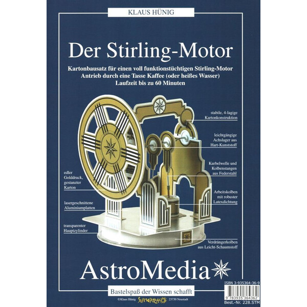 AstroMedia Zestaw Der Stirling-Motor
