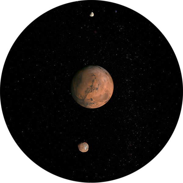 Redmark Wkładka do planetariów Bresser i National Geographic z systemem Marsa