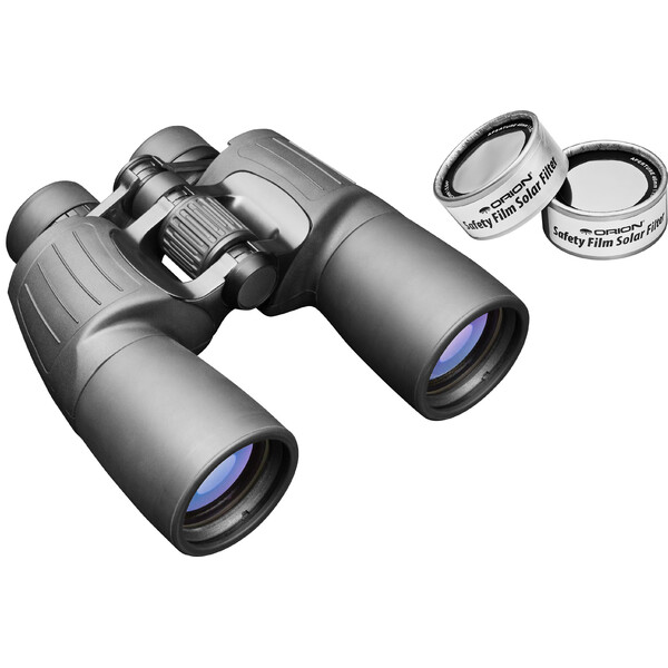 Orion Lornetka 10x50 E-Serie z zestawem filtrów słonecznych