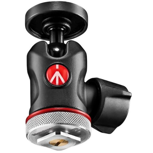 Manfrotto Głowica kulowa MH492LCD-BH Micro ze stopką mocowania lamp błyskowych