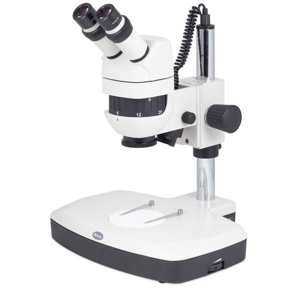Motic Zoom-Stereomikroskop K-400 L, binokular, CMO, 6x-50x