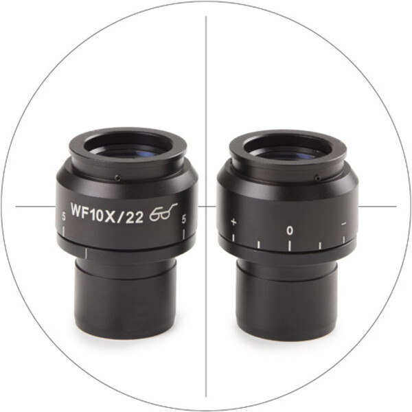Euromex Okular mikrometryczny NZ.6210-C, 10x/22 mm SWF, krzyż celowniczy (Nexius EVO)