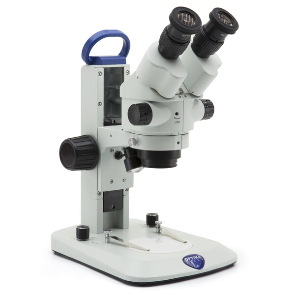 Optika Stereomikroskop SLX-2, światło odbite i przechodzące, zoom, 7-45x, LED, bino