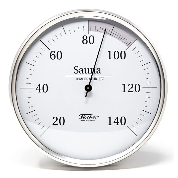 Fischer Stacja meteo Sauna-Thermometer 13cm