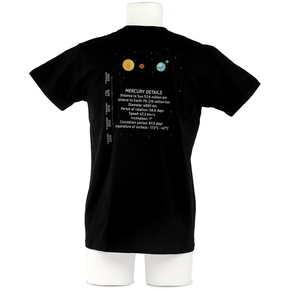 Omegon Koszulka T-shirt z motywem tranzytu Merkurego, rozmiar 2XL