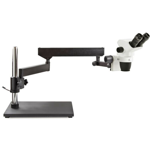 Euromex Mikroskop stereoskopowy zoom NZ.1902-AP, 6.7-45x, Gelenkarm, Tischklemme, bino