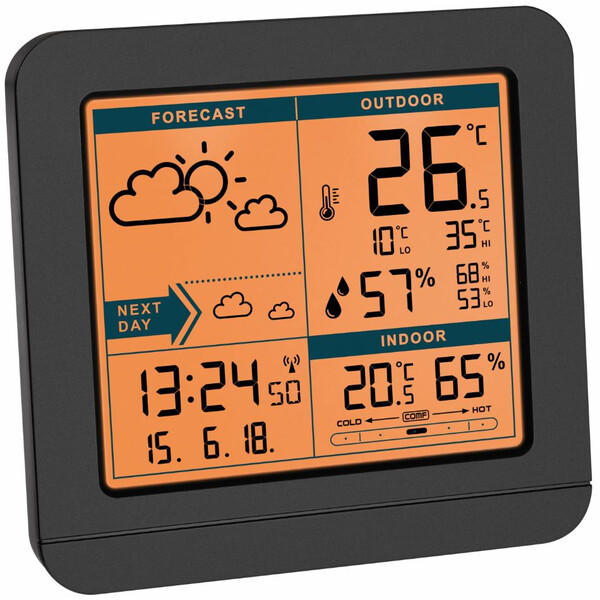 TFA Stacja meteo Weather station Sky black