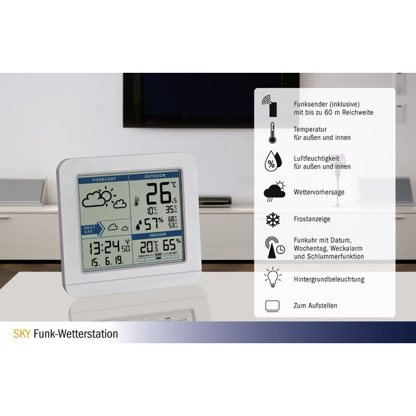 TFA Stacja meteo Weather Station Sky white