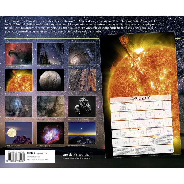 Amds édition  Kalendarze Astronomique 2020
