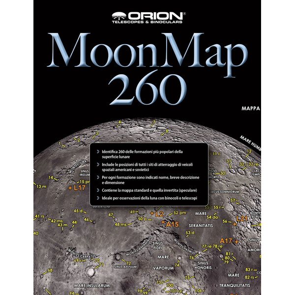 Orion Atlas Moon Map 260