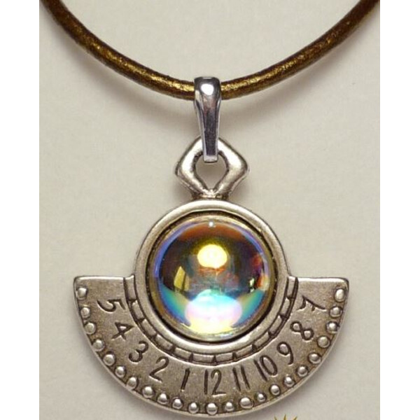 Ragalaxys Necklace Hypatia Sundial Iridescent