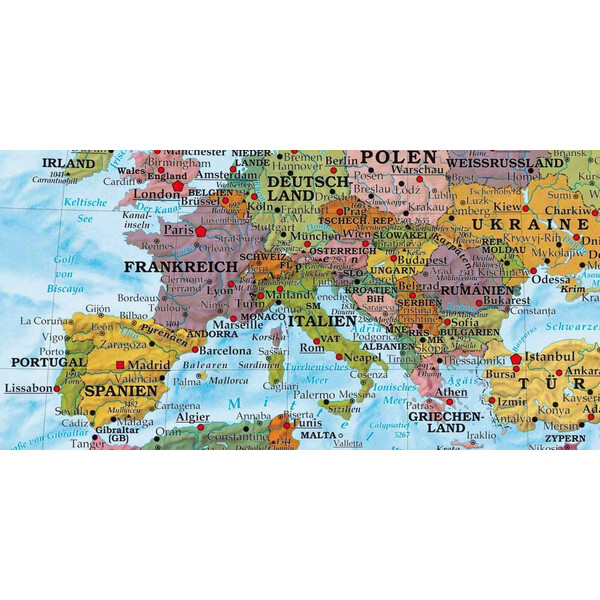 freytag & berndt Mapa świata polityczny (100 x 70 cm)