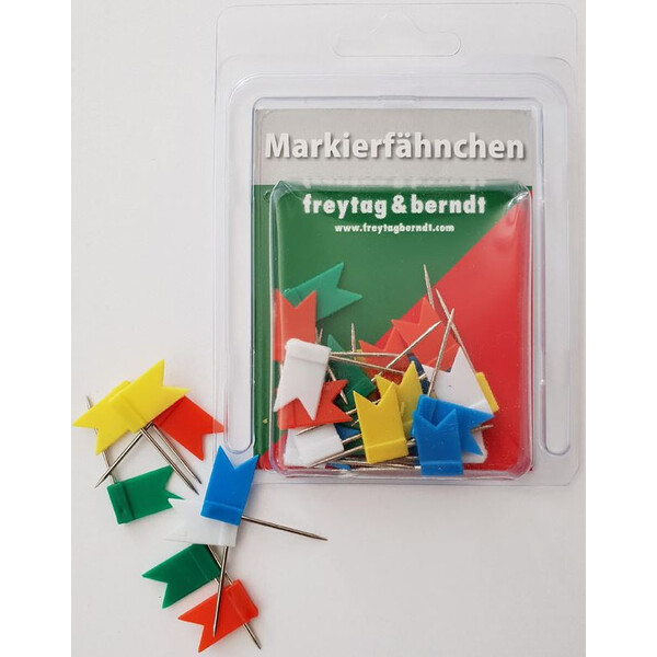 freytag & berndt Marker flagowy 30 sztuk, mieszane kolory
