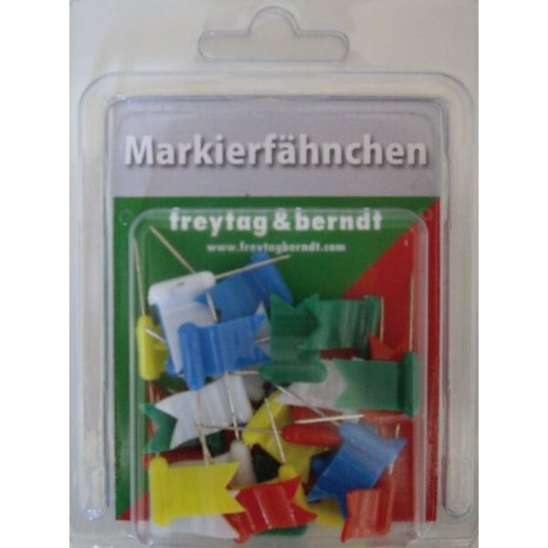 freytag & berndt Flagi markerowe w różnych kolorach 30 sztuk