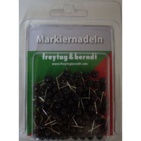 freytag & berndt Pins black 100 pieces