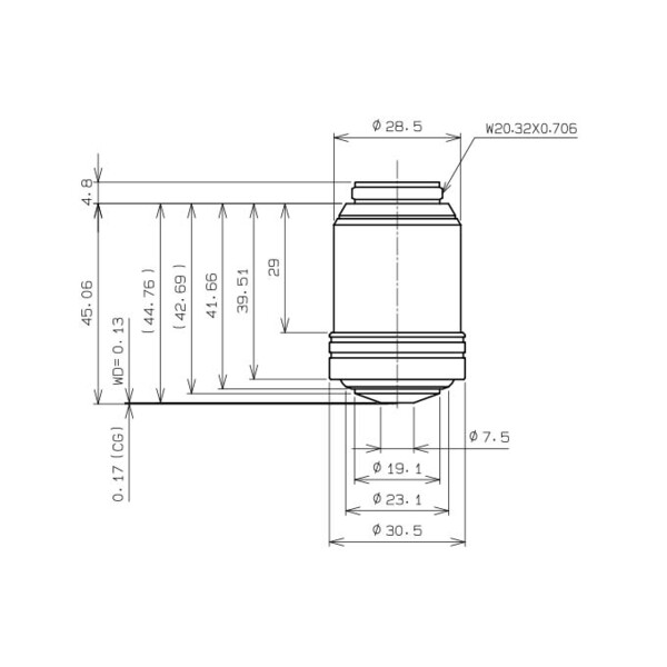 Evident Olympus Obiektyw UPLXAPO100XO, 100x, plan, apochro