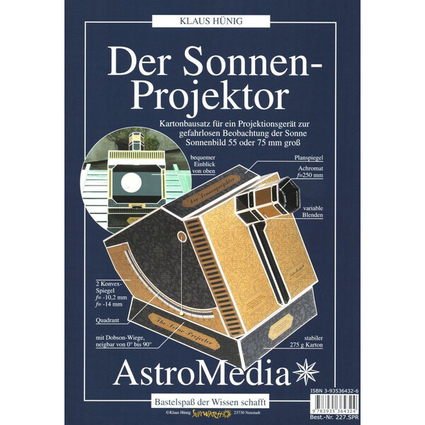 AstroMedia Zestaw Sonnen-Projektor
