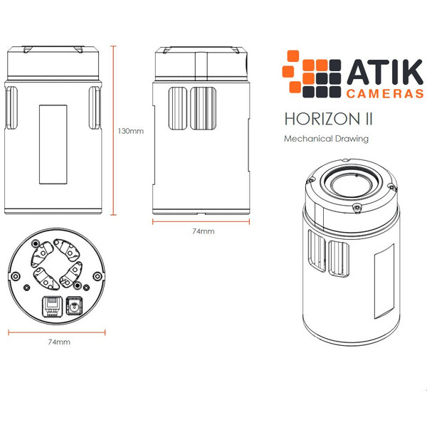 Atik Aparat fotograficzny Horizon II Mono