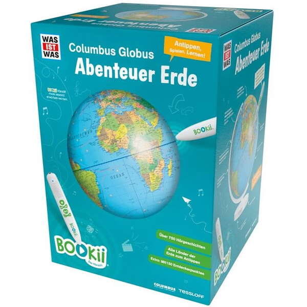 Tessloff-Verlag Globusy dla dzieci BOOKii Globus (ohne Stift) 34cm