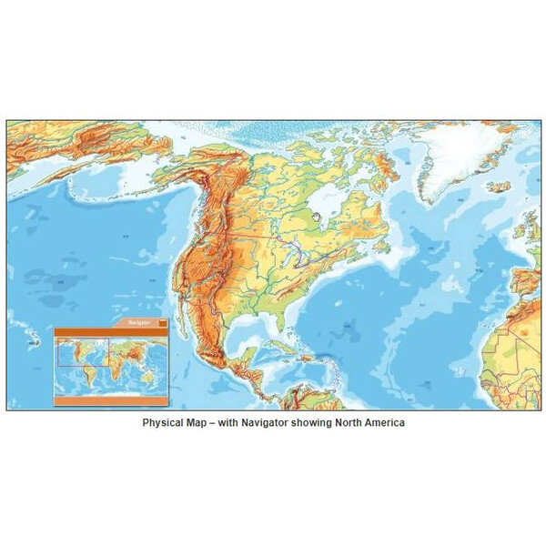 Klett-Perthes Verlag Oprogramowanie Interactive Wall Map: World & USA