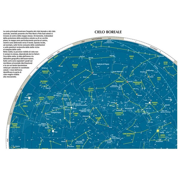 Libreria Geografica Plakaty Il Cielo/ Le Costellazioni dello Zodiaco astronomico