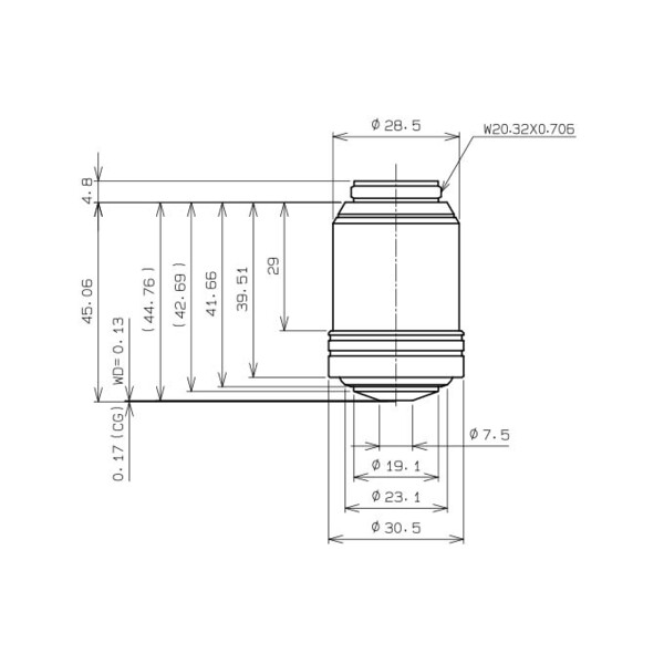 Evident Olympus Obiektyw UPLXAPO100XOPH, 100x, plan, apochro, ph