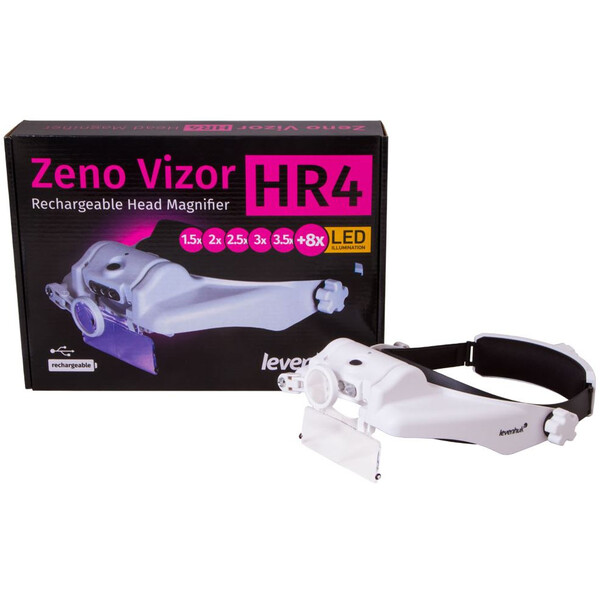 Levenhuk Lupa Zeno Vizor HR4 rechargeable