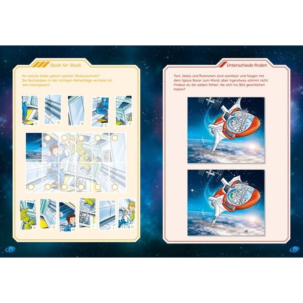 Tessloff-Verlag Mały Major Tom. Księżycowe puzzle