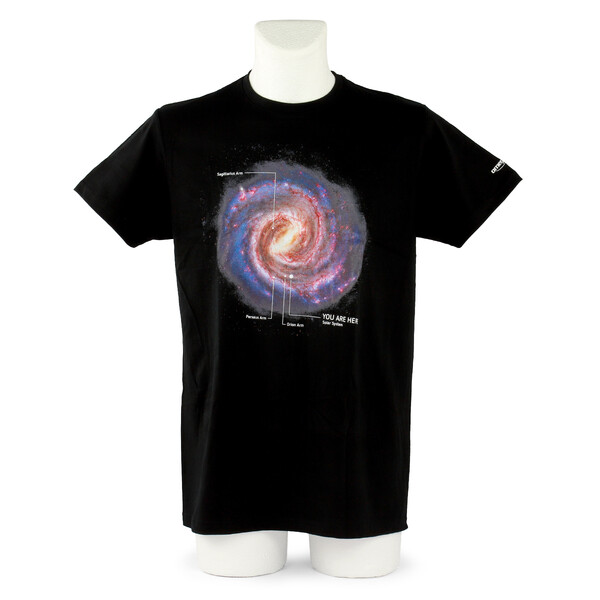 Omegon Koszulka T-shirt z motywem Drogi Mlecznej, rozmiar 3XL