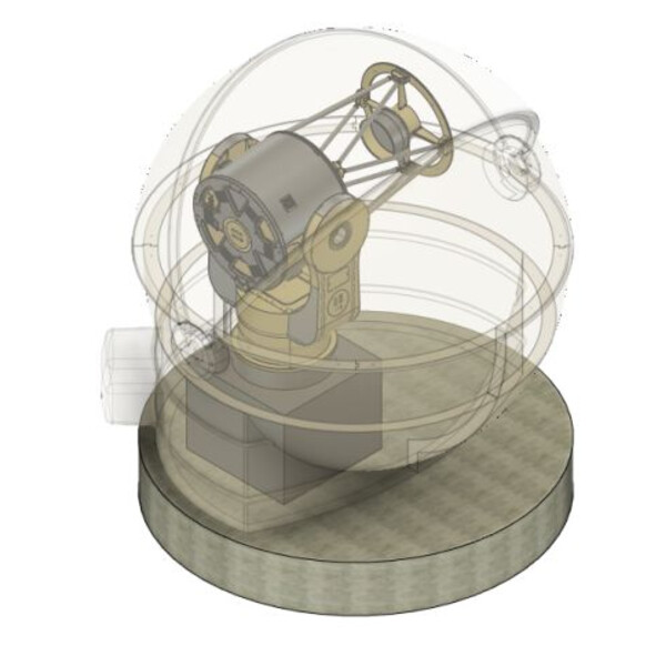 ScopeDome Obserwatorium Clamshell 3M
