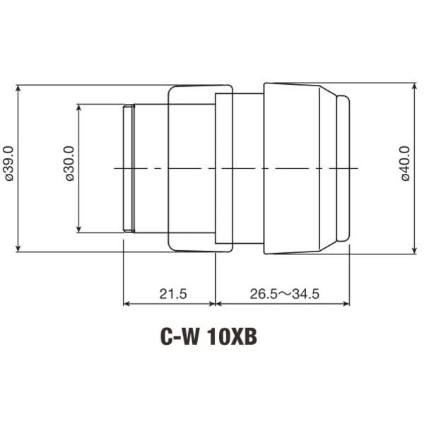 Nikon Okular Eye Piece C-W 10x/22 mm